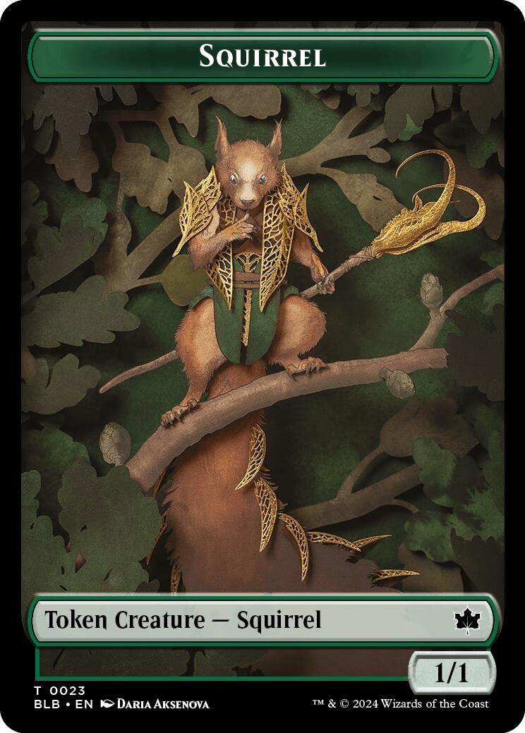 Image for Squirrel Token (23) - Magic: The Gathering