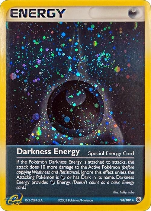 Image for Darkness Energy (Special) - 93/109 (Cosmos Holo) (93/109) - Pokemon