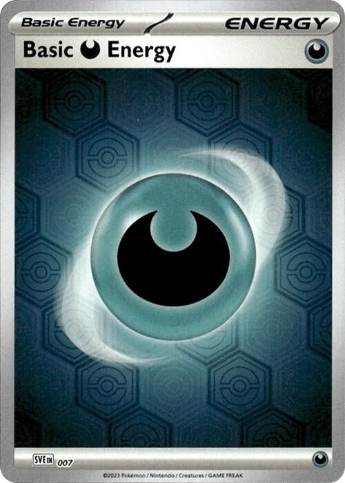 Image for Basic Darkness Energy (Reverse Holofoil) (7) - Pokemon
