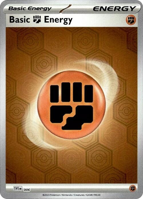 Image for Basic Fighting Energy (6) - Pokemon