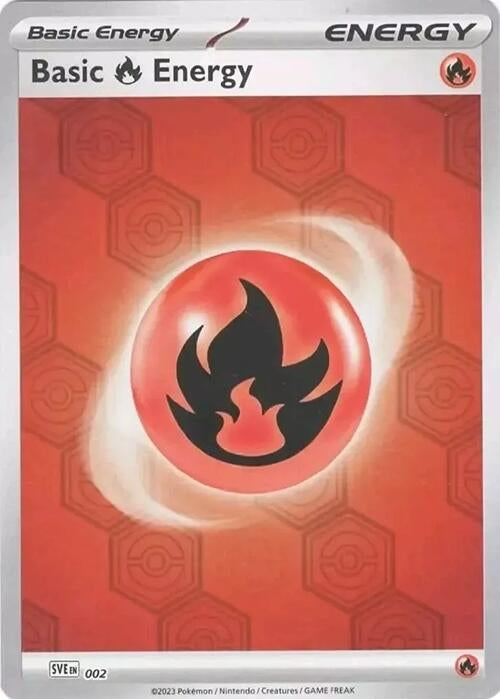 Image for Basic Fire Energy (2) - Pokemon