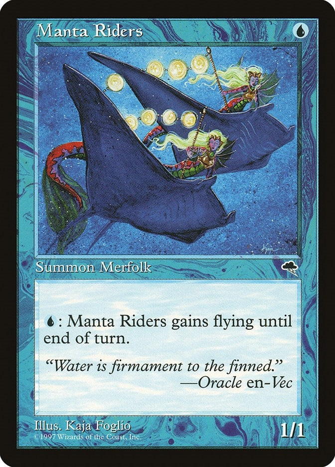 Image for Manta Riders (74) - Magic: The Gathering