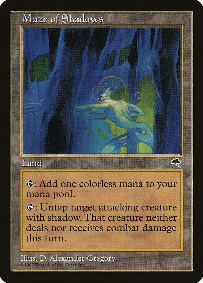 Image for Maze of Shadows (319) - Magic: The Gathering