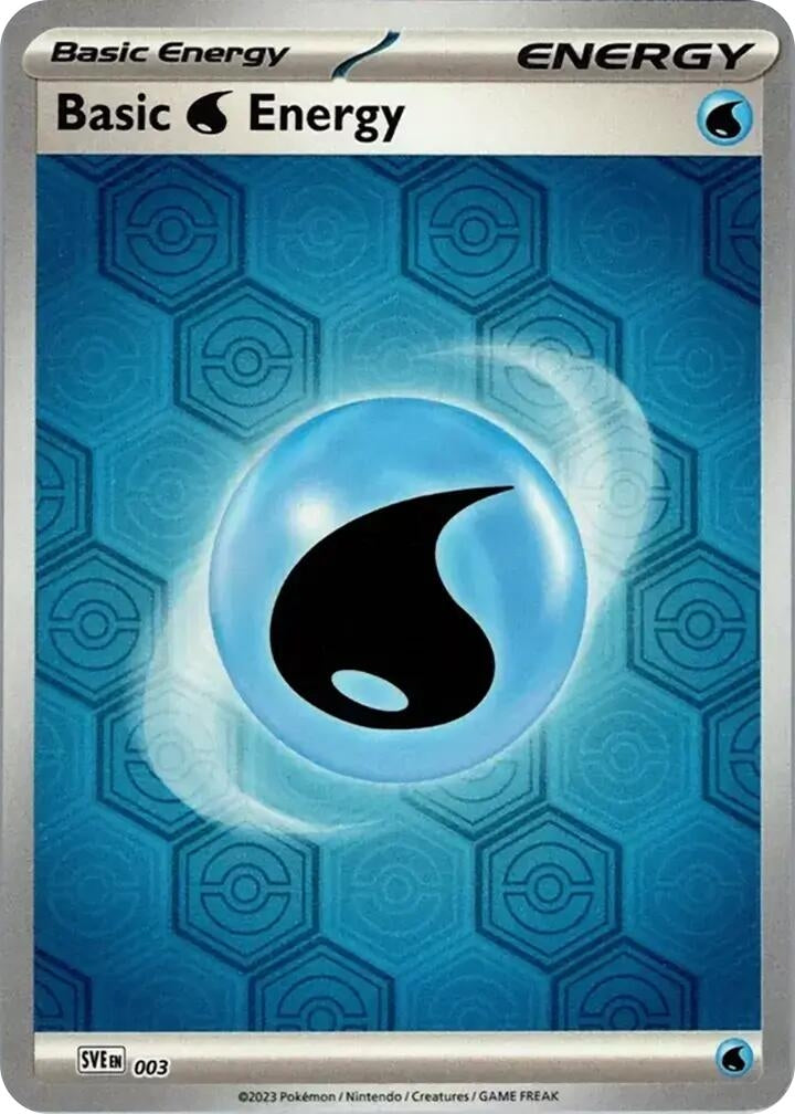 Image for Basic Water Energy (3) - Pokemon