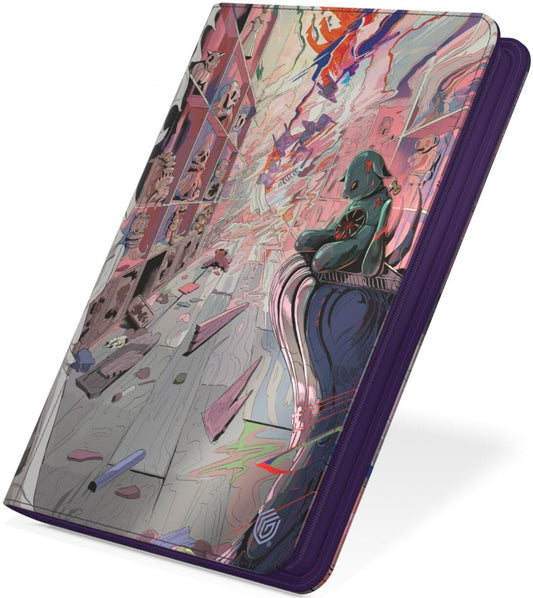 Image for Magic: The Gathering Duskmourn Zipfolio 360 Xenoskin - Porcelain Gallery - Storage Albums
