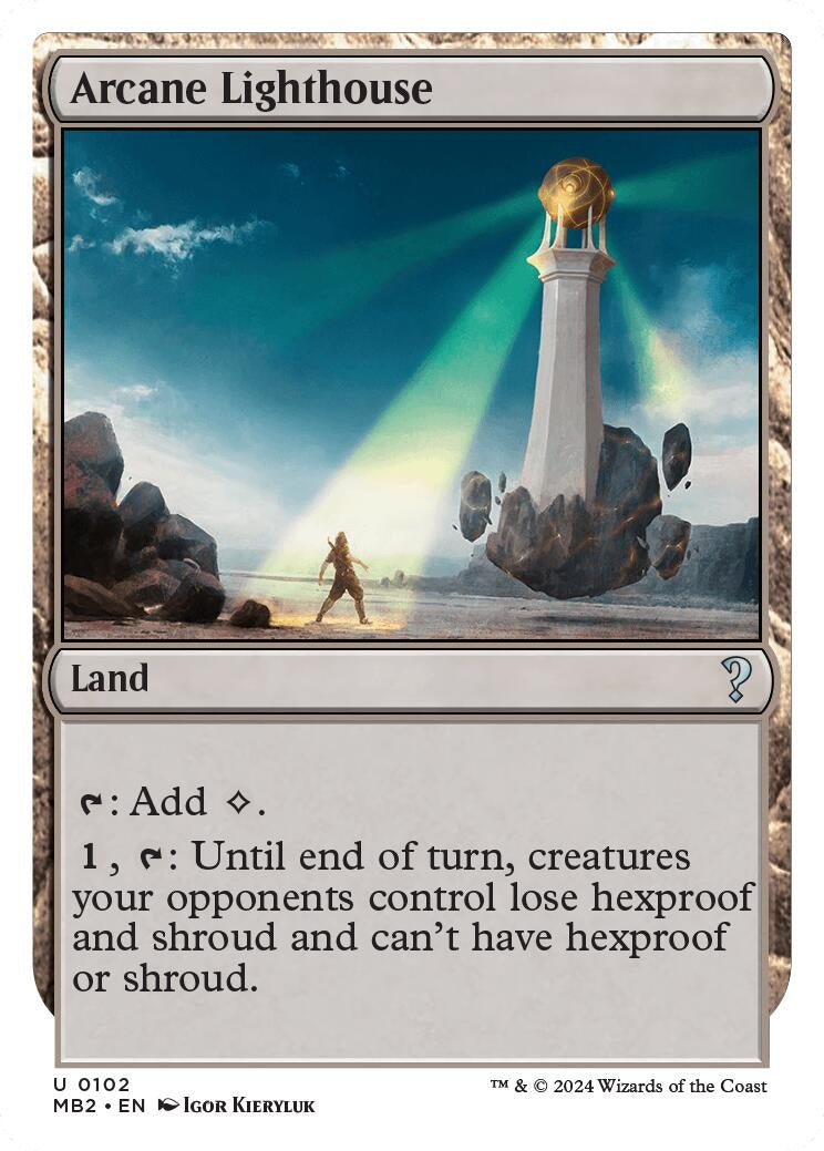 Arcane Lighthouse (White Border) (102)