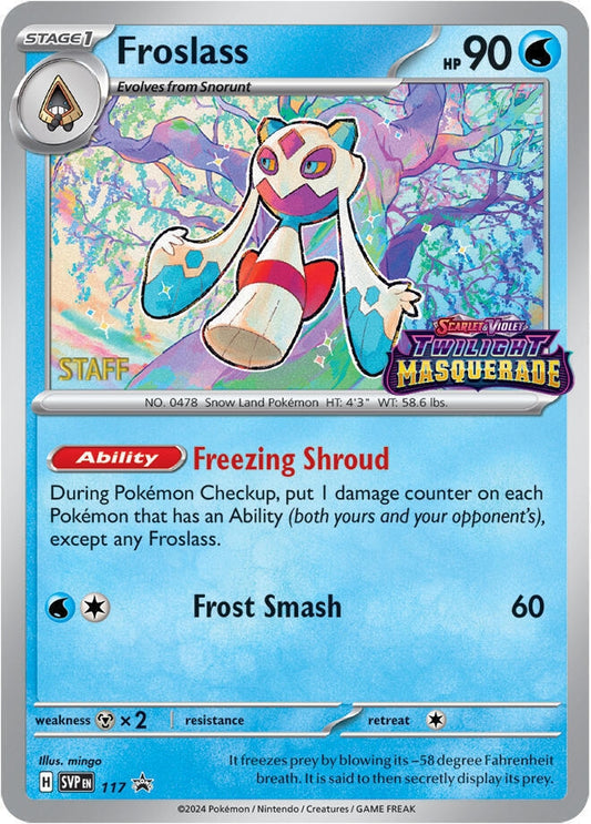Image for Froslass - 117 (Prerelease) [Staff] (117) - Pokemon