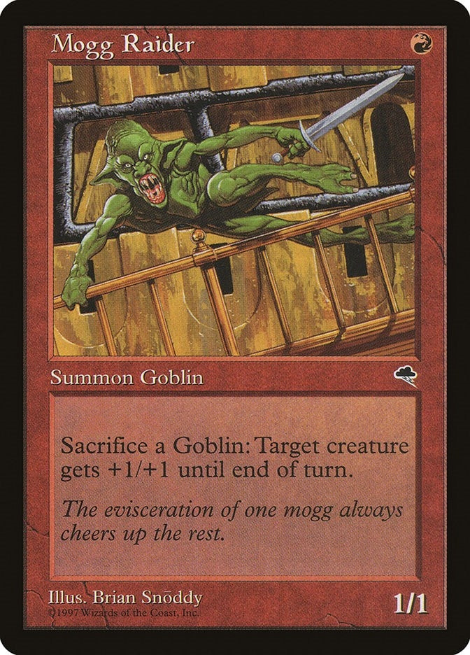 Image for Mogg Raider (191) - Magic: The Gathering