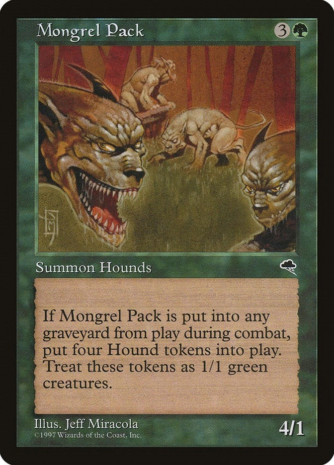 Image for Mongrel Pack (237) - Magic: The Gathering