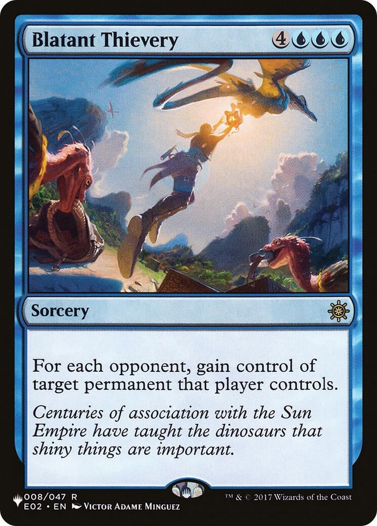 Image for Blatant Thievery (008/047) - Magic: The Gathering