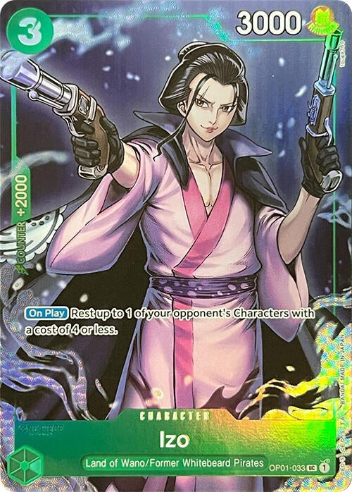 Image for Izo (Premium Card Collection -BANDAI CARD GAMES Fest. 23-24 Edition-) (OP01-033) - One Piece Card Game