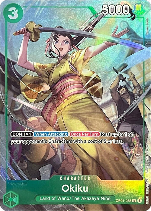 Image for Okiku (Premium Card Collection -BANDAI CARD GAMES Fest. 23-24 Edition-) (OP01-035) - One Piece Card Game