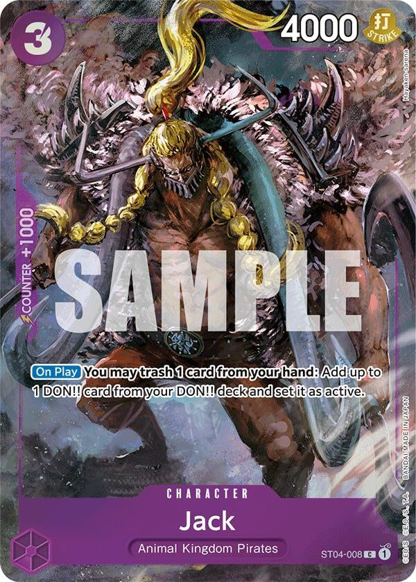 Jack (Premium Card Collection -BANDAI CARD GAMES Fest. 23-24 Edition-) (ST04-008)