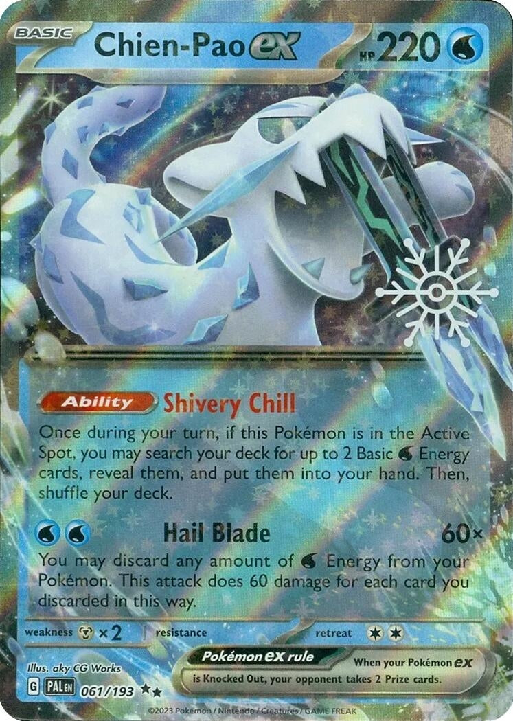 Image for Chien-Pao ex - 061/193 (Holiday Calendar) (061/193) - Pokemon