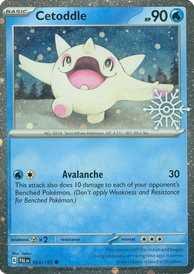 Image for Cetoddle - 053/193 (Holiday Calendar) (053/193) - Pokemon