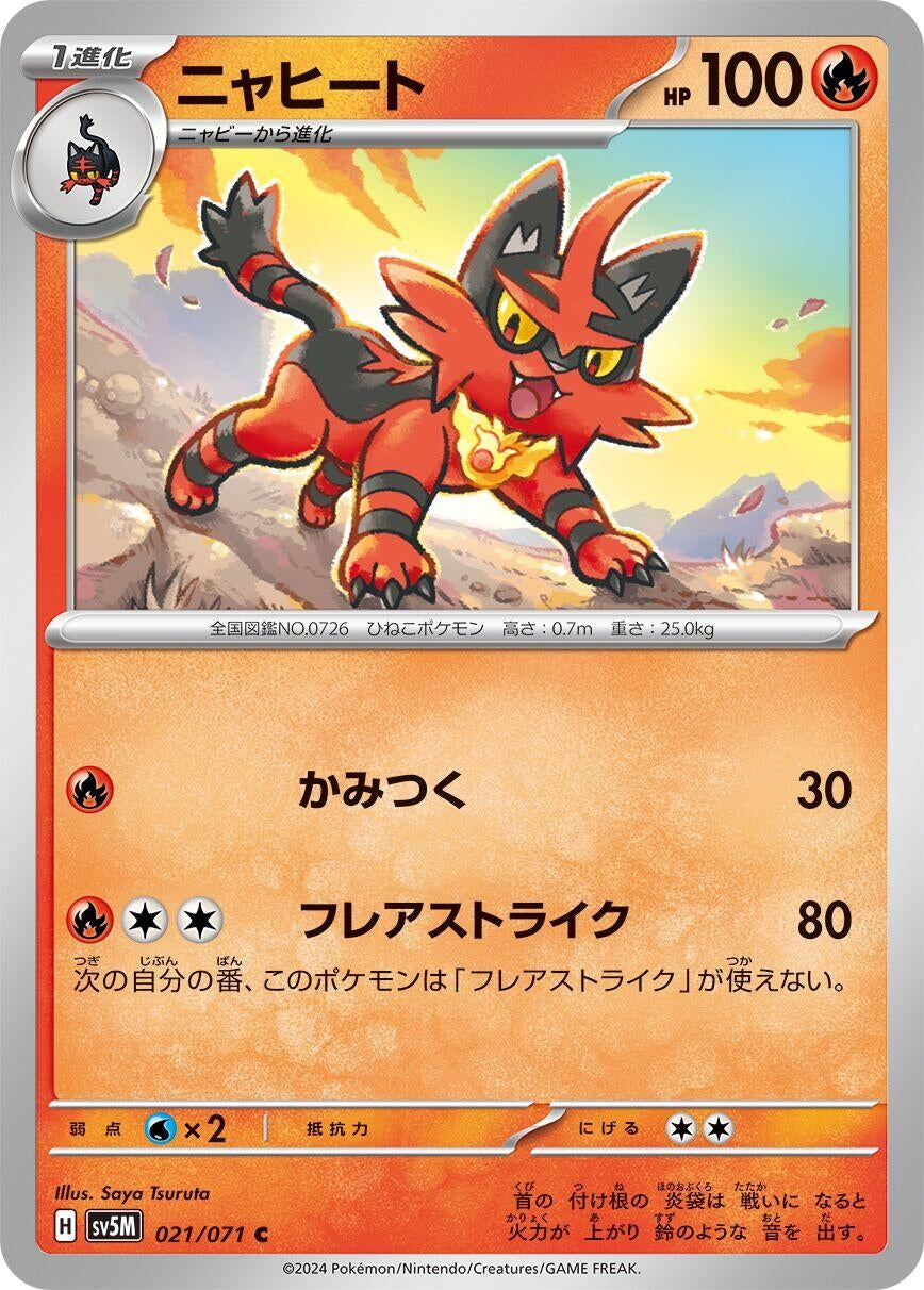 Image for Torracat (021/071) - Pokemon Japan