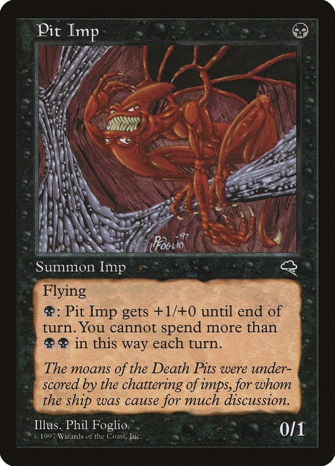 Image for Pit Imp (148) - Magic: The Gathering