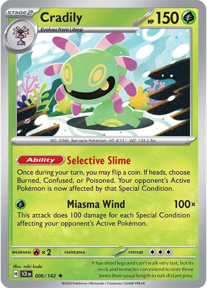 Image for Cradily (006/142) - Pokemon