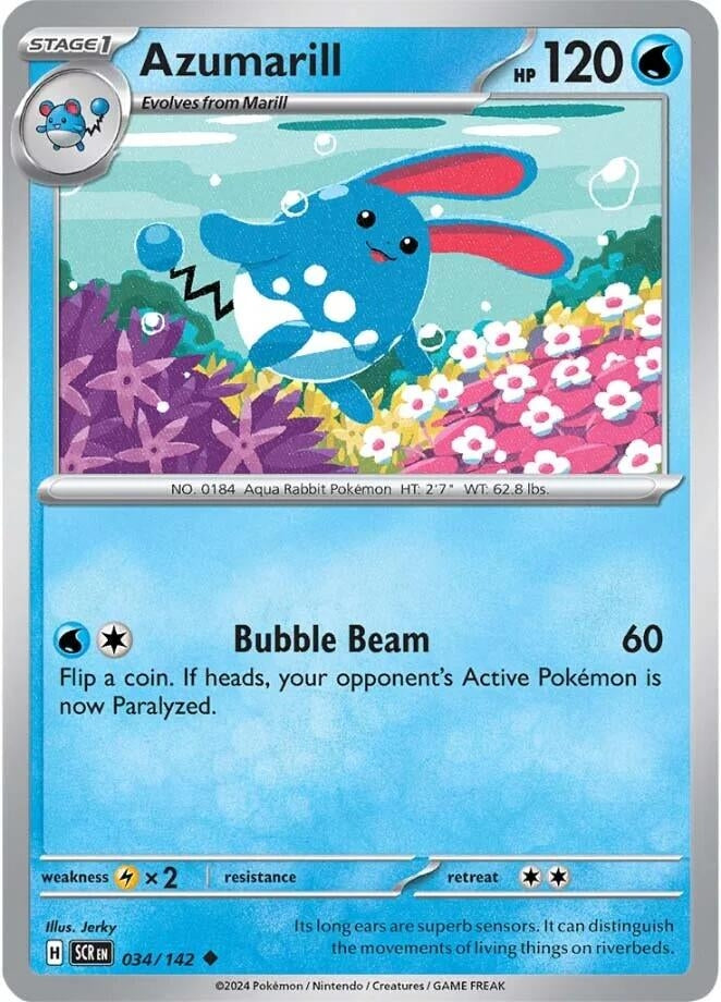 Image for Azumarill (034/142) - Pokemon