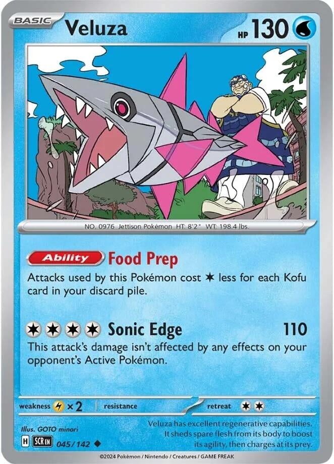 Image for Veluza (045/142) - Pokemon