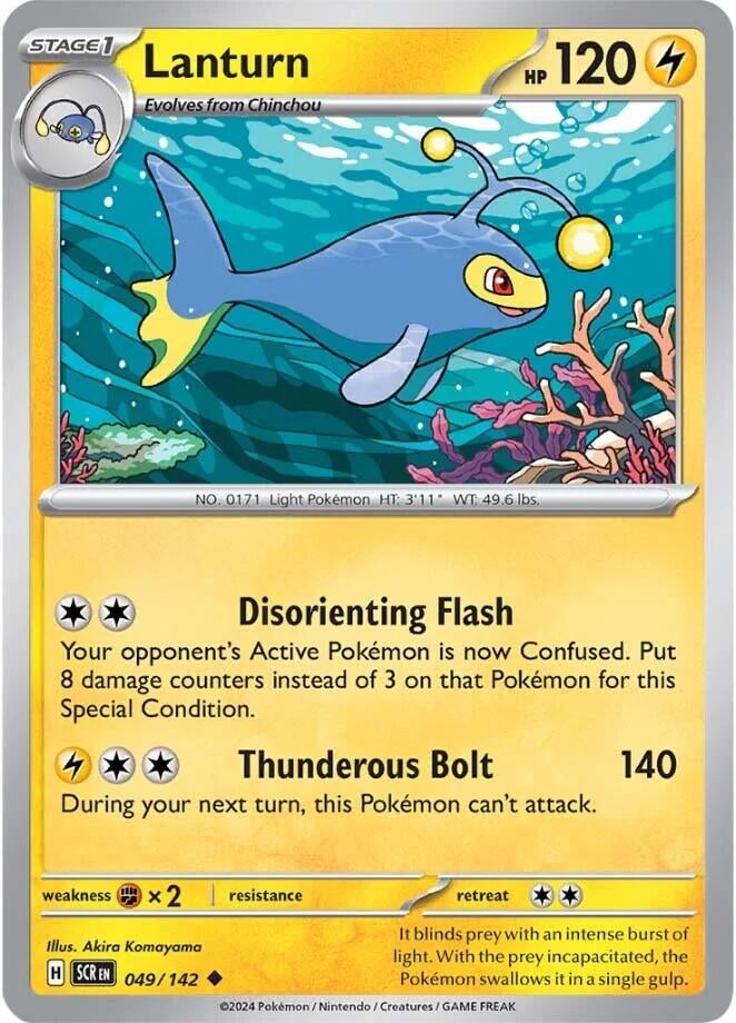Image for Lanturn (049/142) - Pokemon