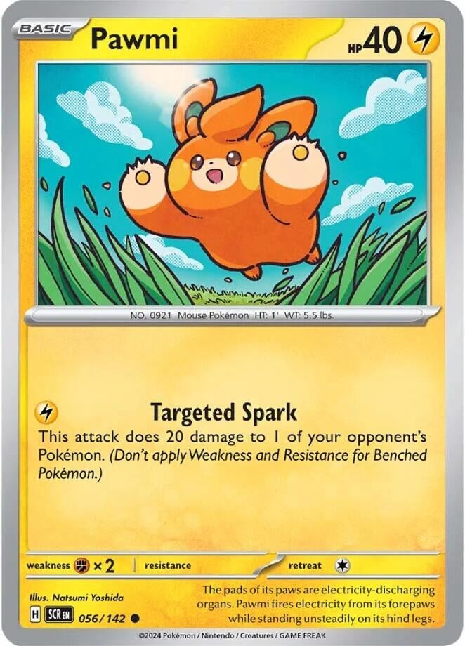 Image for Pawmi (056/142) - Pokemon