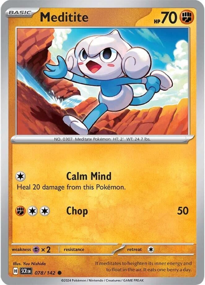 Image for Meditite (078/142) - Pokemon