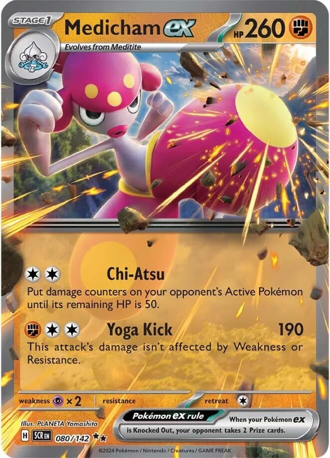 Image for Medicham ex (080/142) - Pokemon