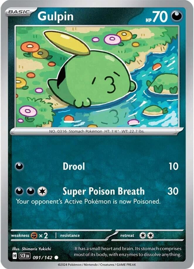 Image for Gulpin (091/142) - Pokemon