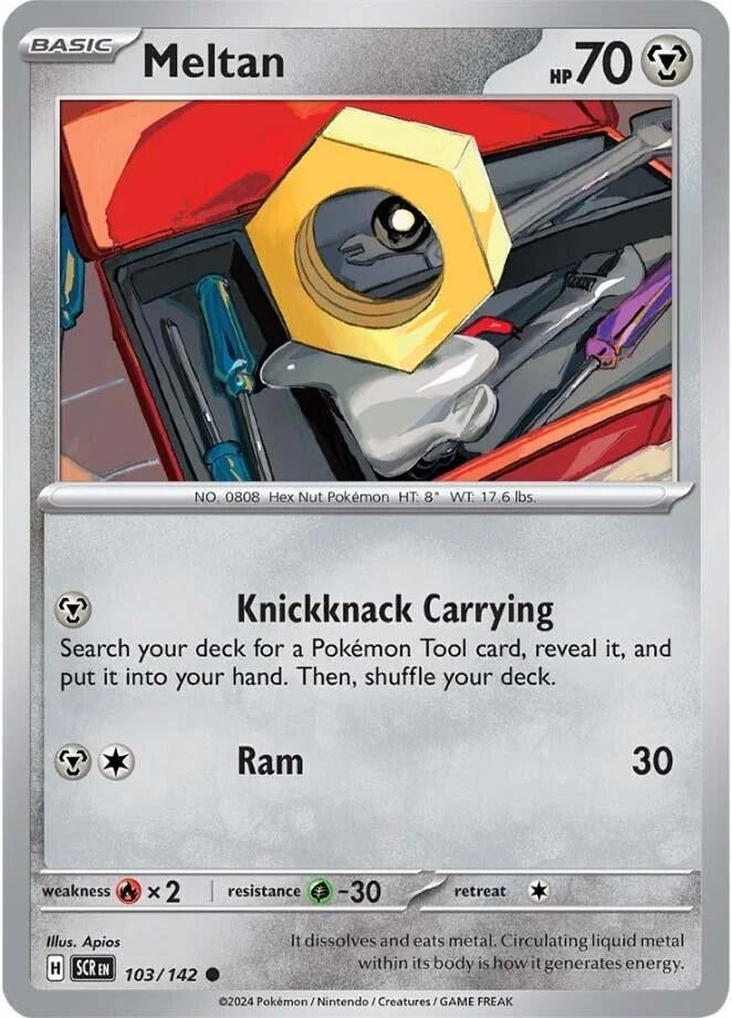 Image for Meltan (103/142) - Pokemon