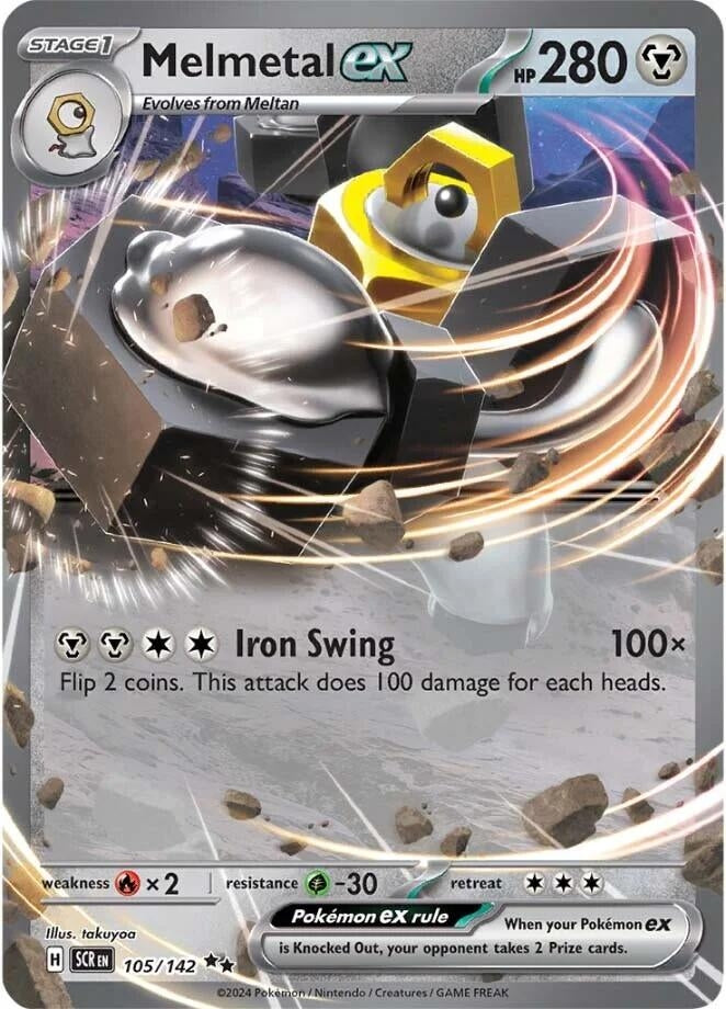 Image for Melmetal ex (105/142) - Pokemon