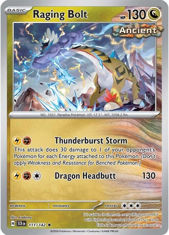 Image for Raging Bolt (111/142) - Pokemon
