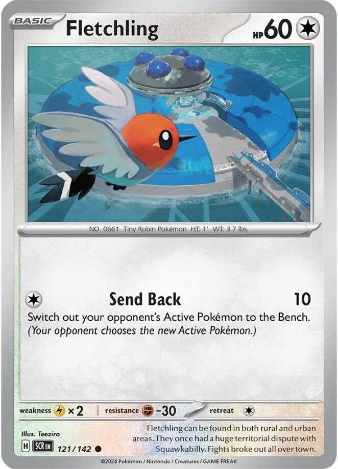 Image for Fletchling (121/142) - Pokemon