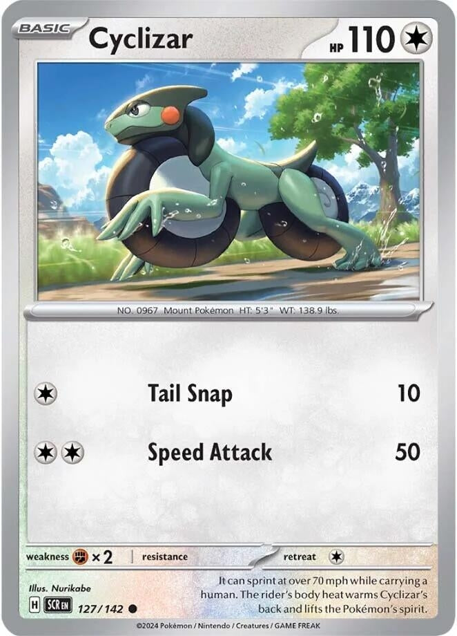Image for Cyclizar (127/142) - Pokemon