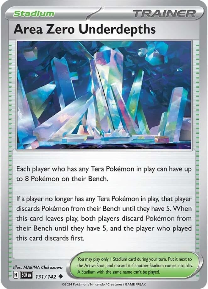 Area Zero Underdepths (131/142)