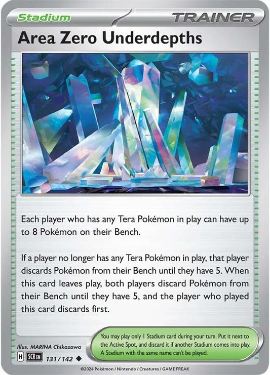 Area Zero Underdepths (131/142)