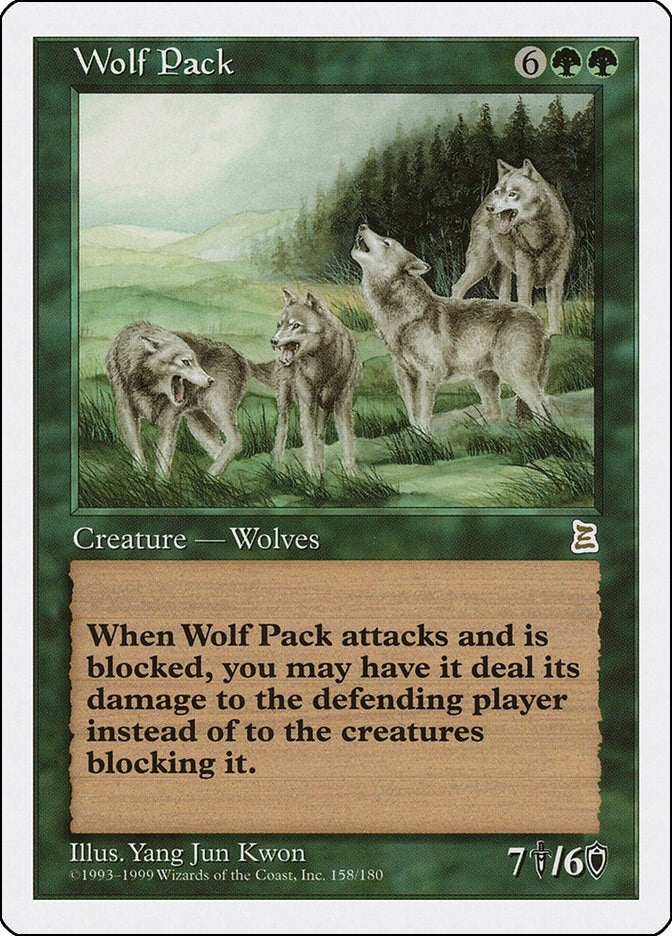Image for Wolf Pack (158) - Magic: The Gathering