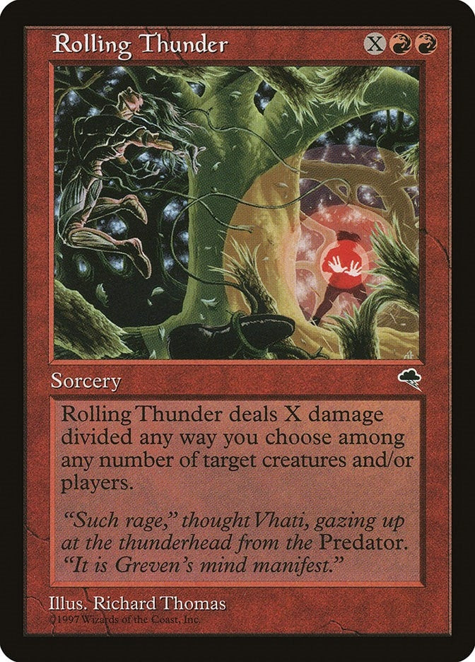 Image for Rolling Thunder (198) - Magic: The Gathering