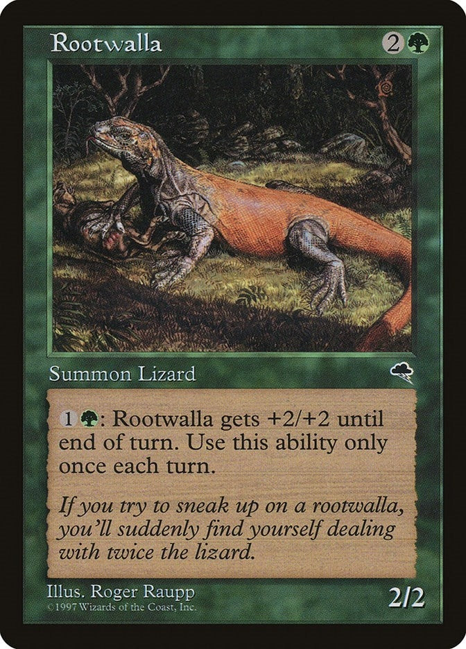 Image for Rootwalla (252) - Magic: The Gathering