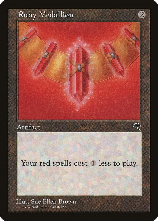 Image for Ruby Medallion (305) - Magic: The Gathering