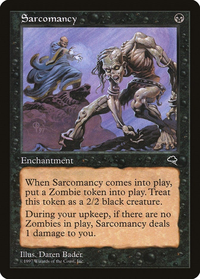 Image for Sarcomancy (154) - Magic: The Gathering