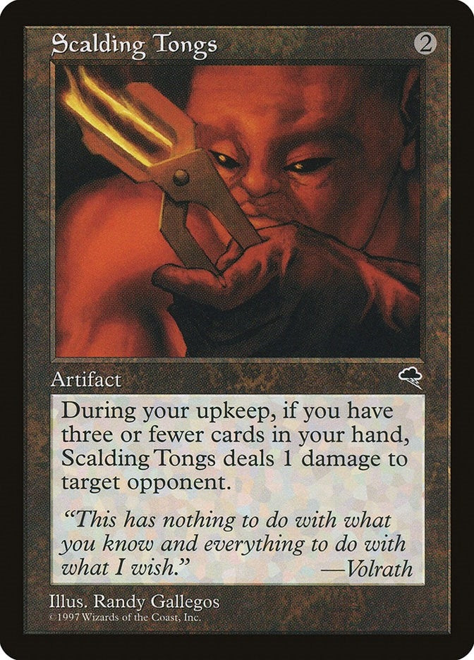 Image for Scalding Tongs (307) - Magic: The Gathering