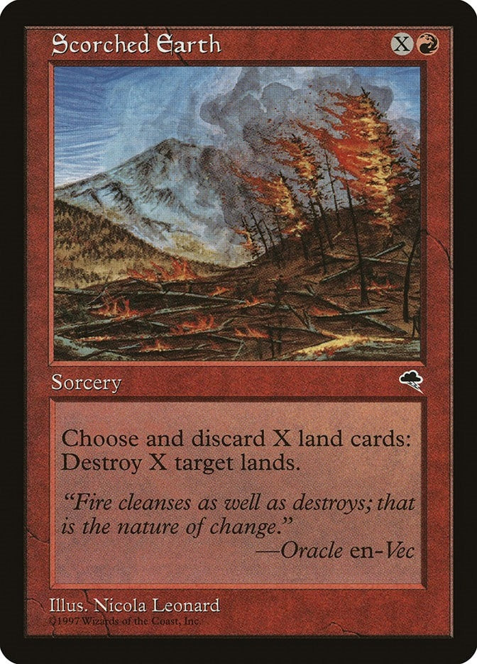 Image for Scorched Earth (200) - Magic: The Gathering