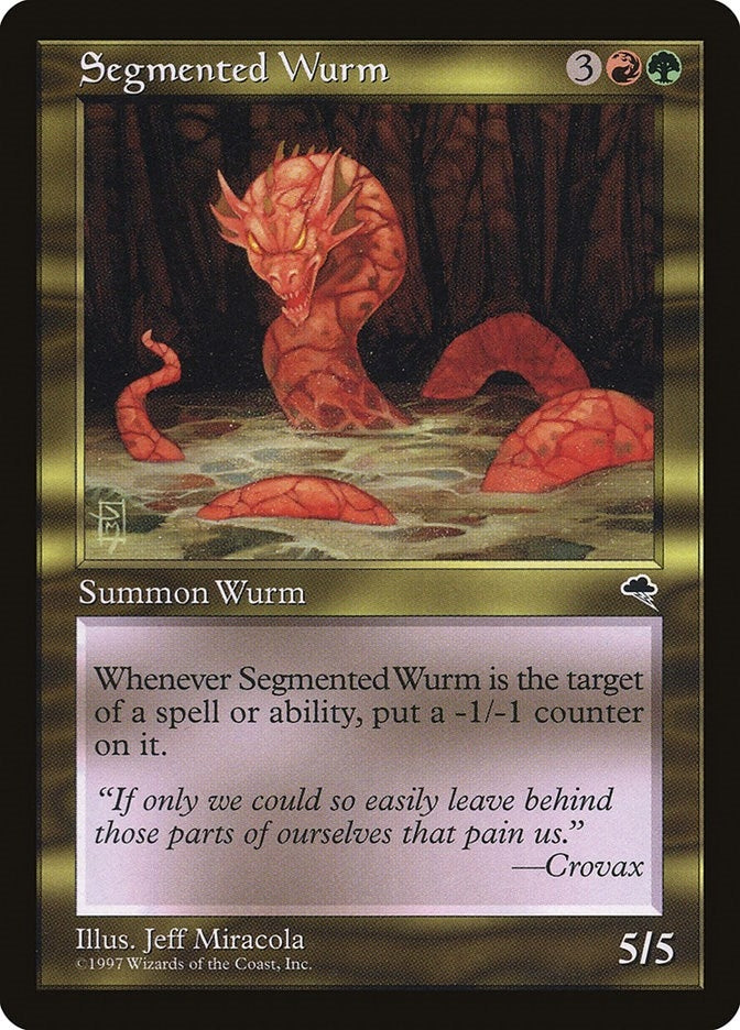 Image for Segmented Wurm (269) - Magic: The Gathering