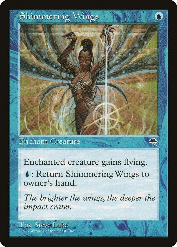 Image for Shimmering Wings (87) - Magic: The Gathering