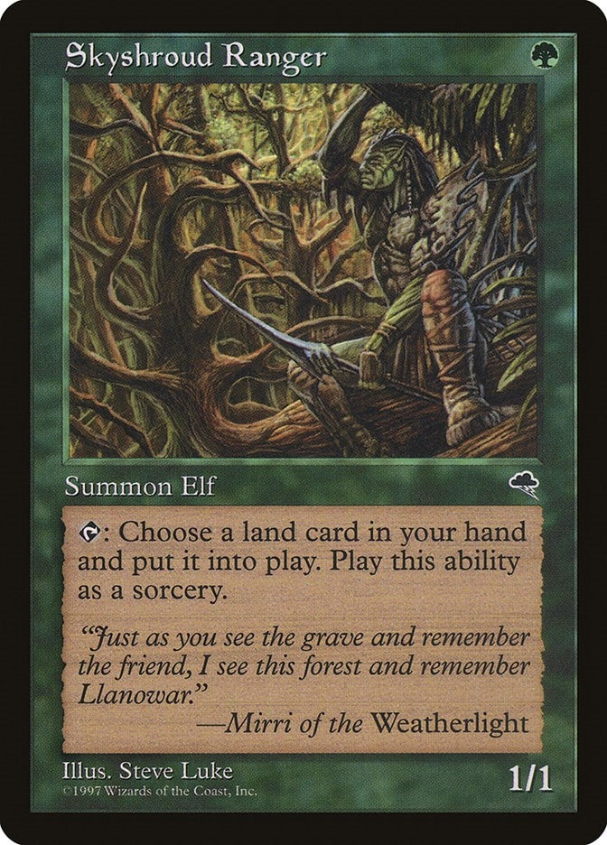 Image for Skyshroud Ranger (256) - Magic: The Gathering
