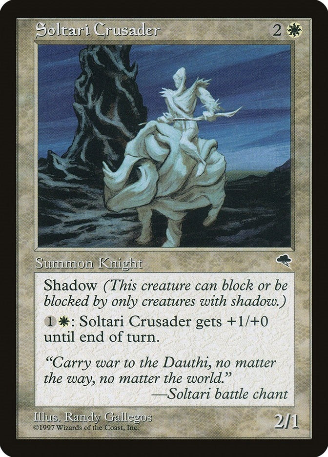 Image for Soltari Crusader (41) - Magic: The Gathering
