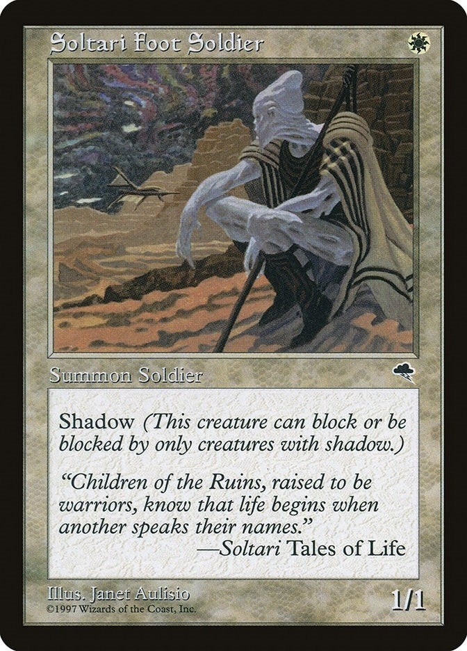 Image for Soltari Foot Soldier (43) - Magic: The Gathering