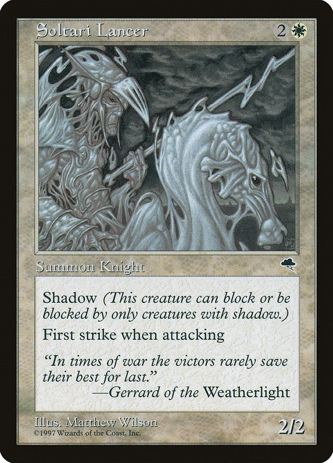 Image for Soltari Lancer (44) - Magic: The Gathering