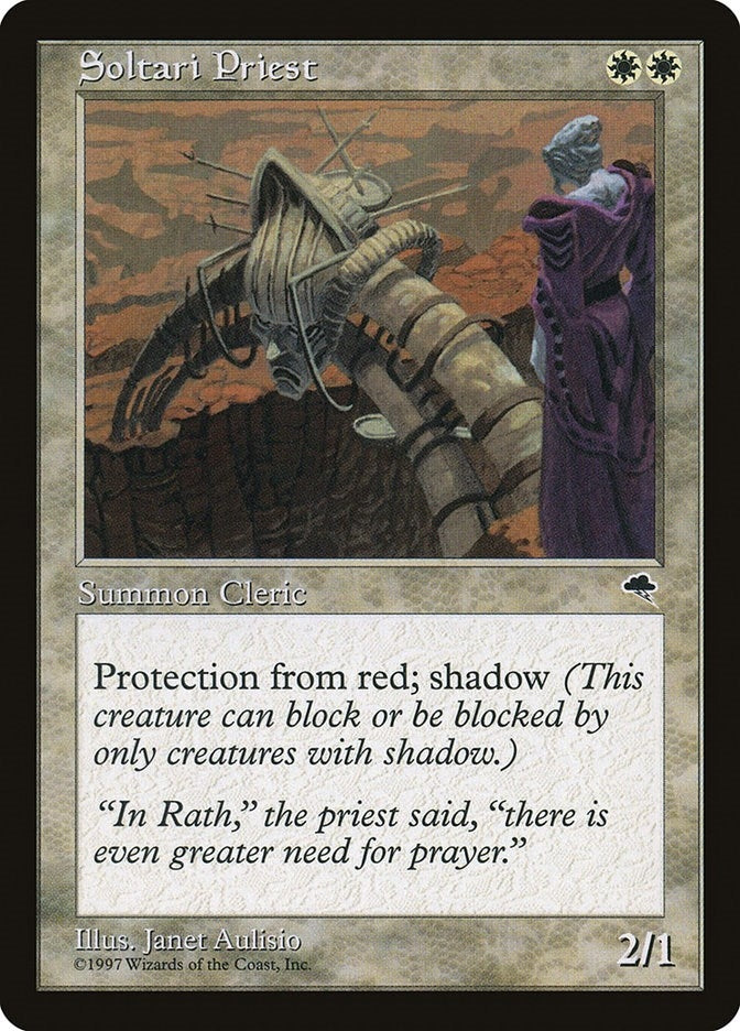 Image for Soltari Priest (46) - Magic: The Gathering